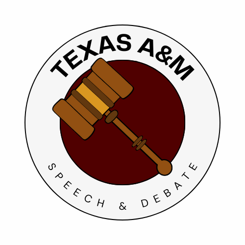 TAMU Speech and Debate Team Logo